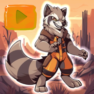 浣熊超级枪(Raccoon Super Gun Game)